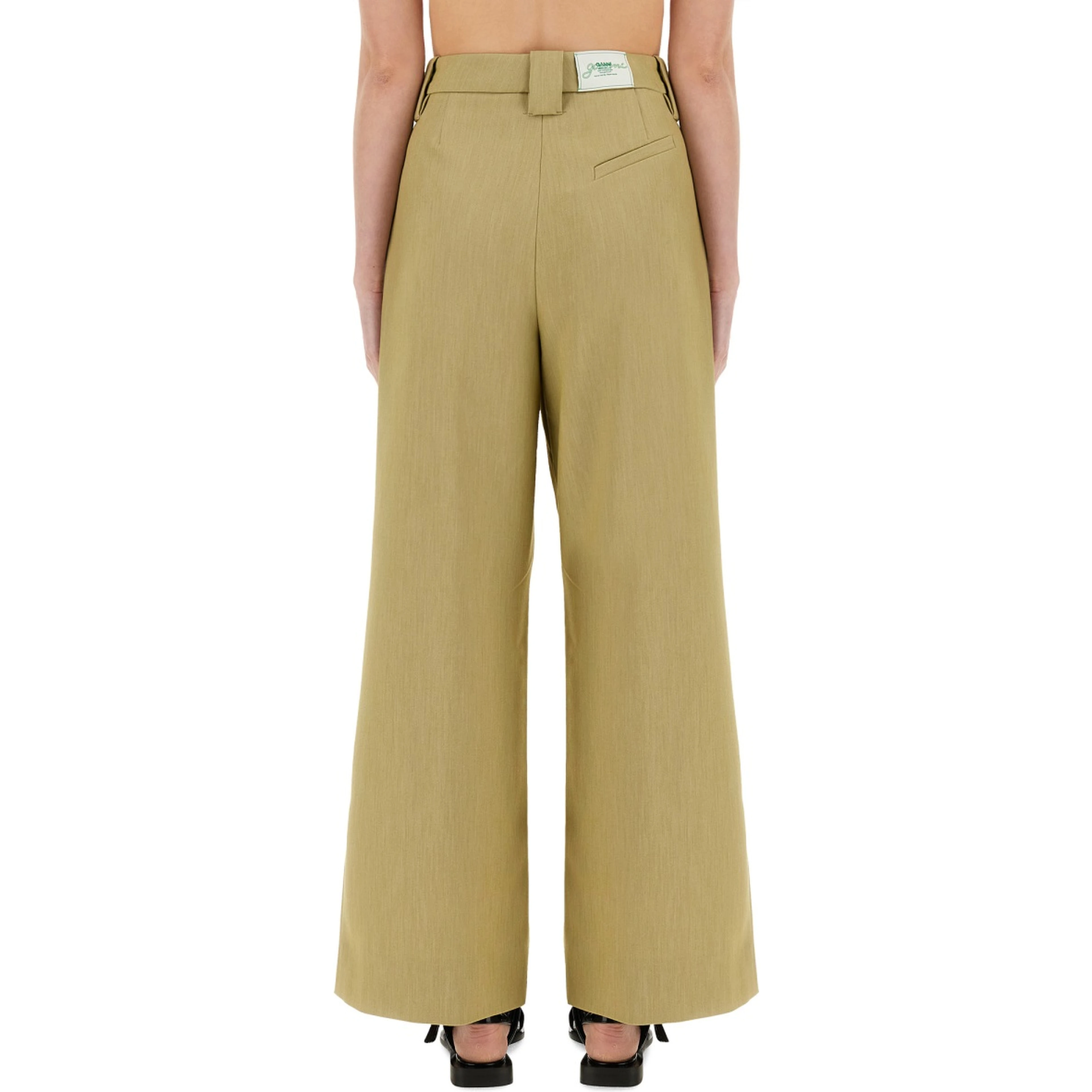 TWILL SUIT PANTS