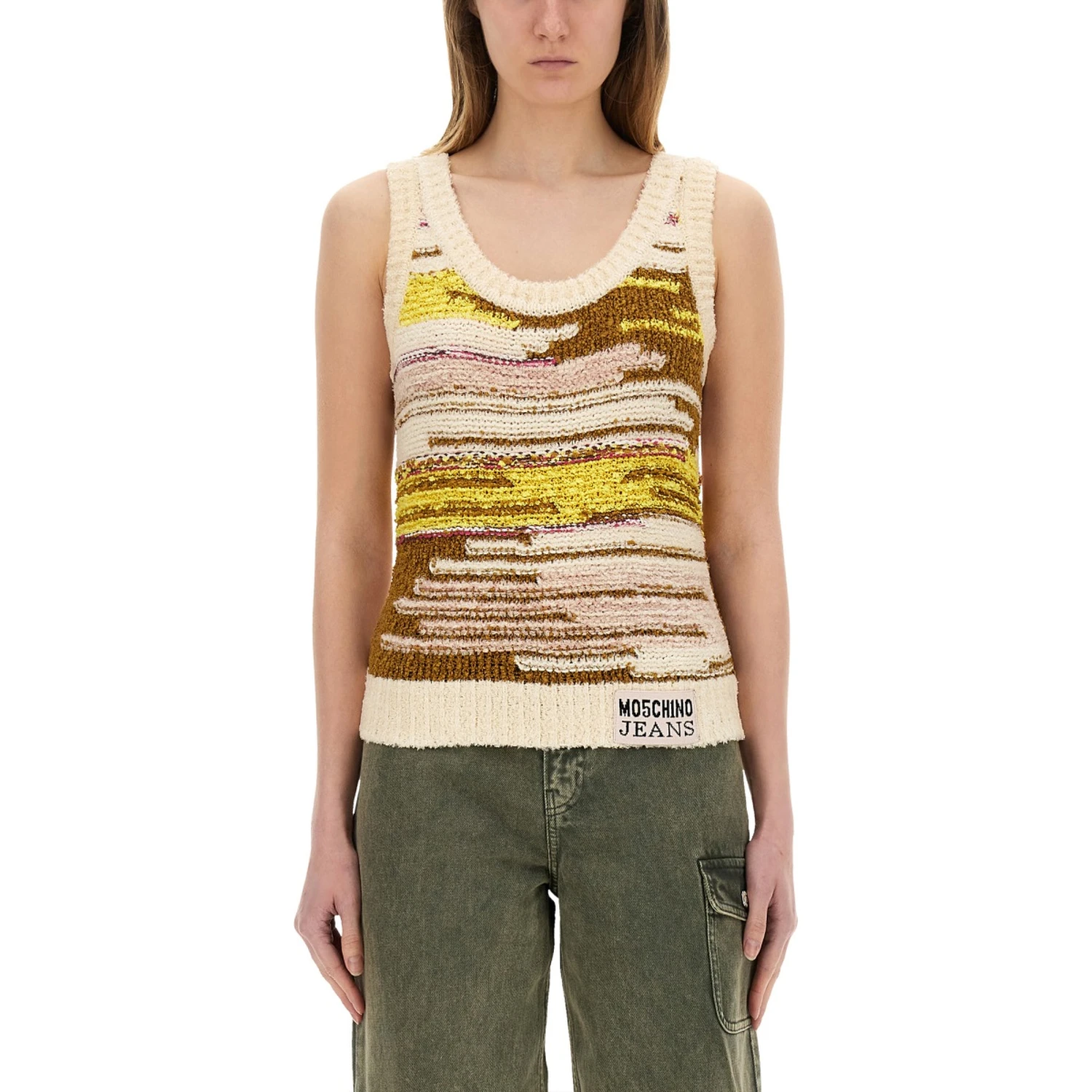 MULTICOLOR KNIT TOP