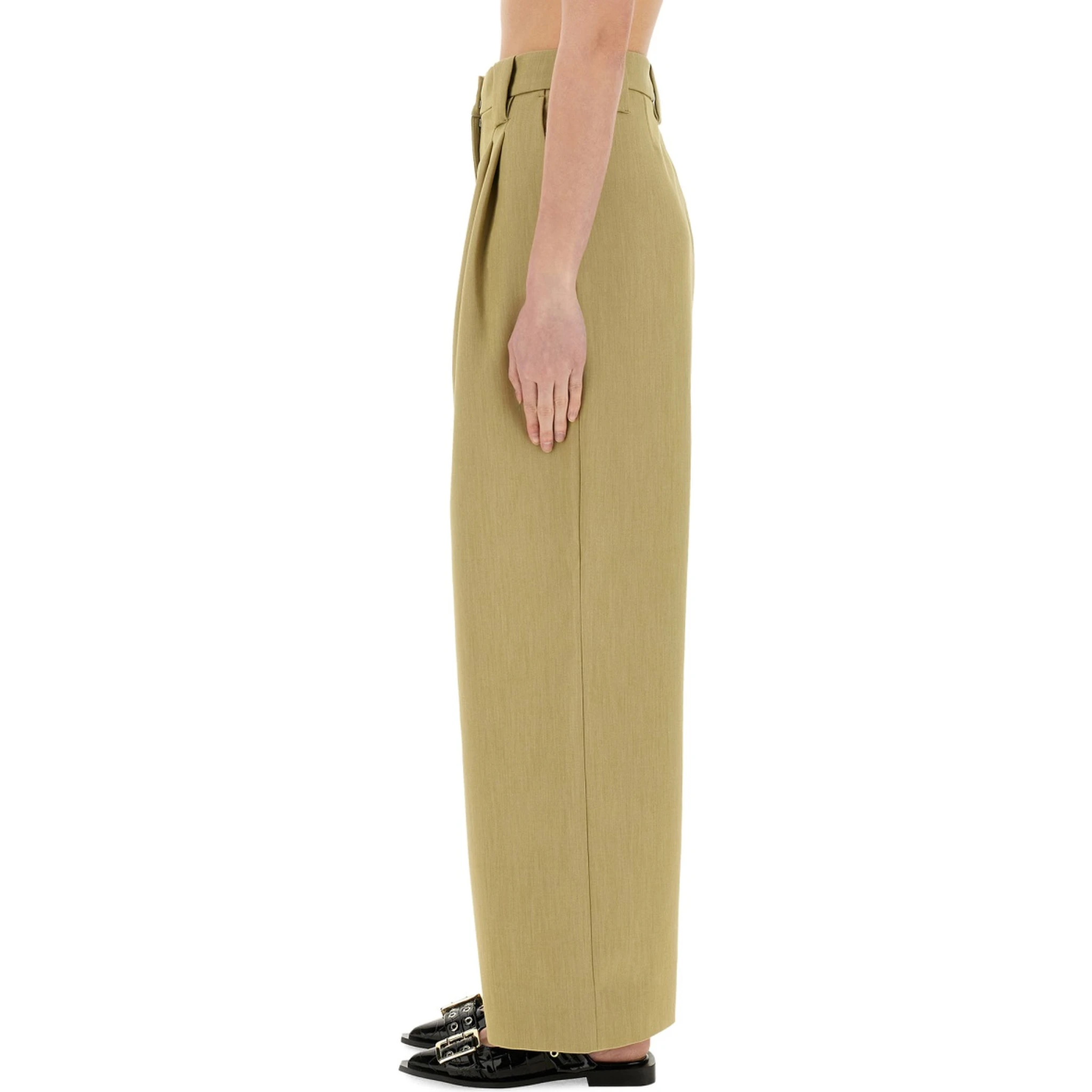 TWILL SUIT PANTS