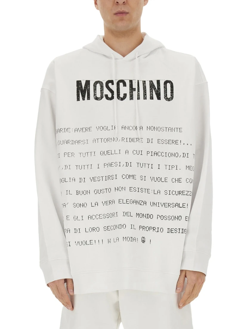 "ARCHIVE MESSAGE" HOODIE