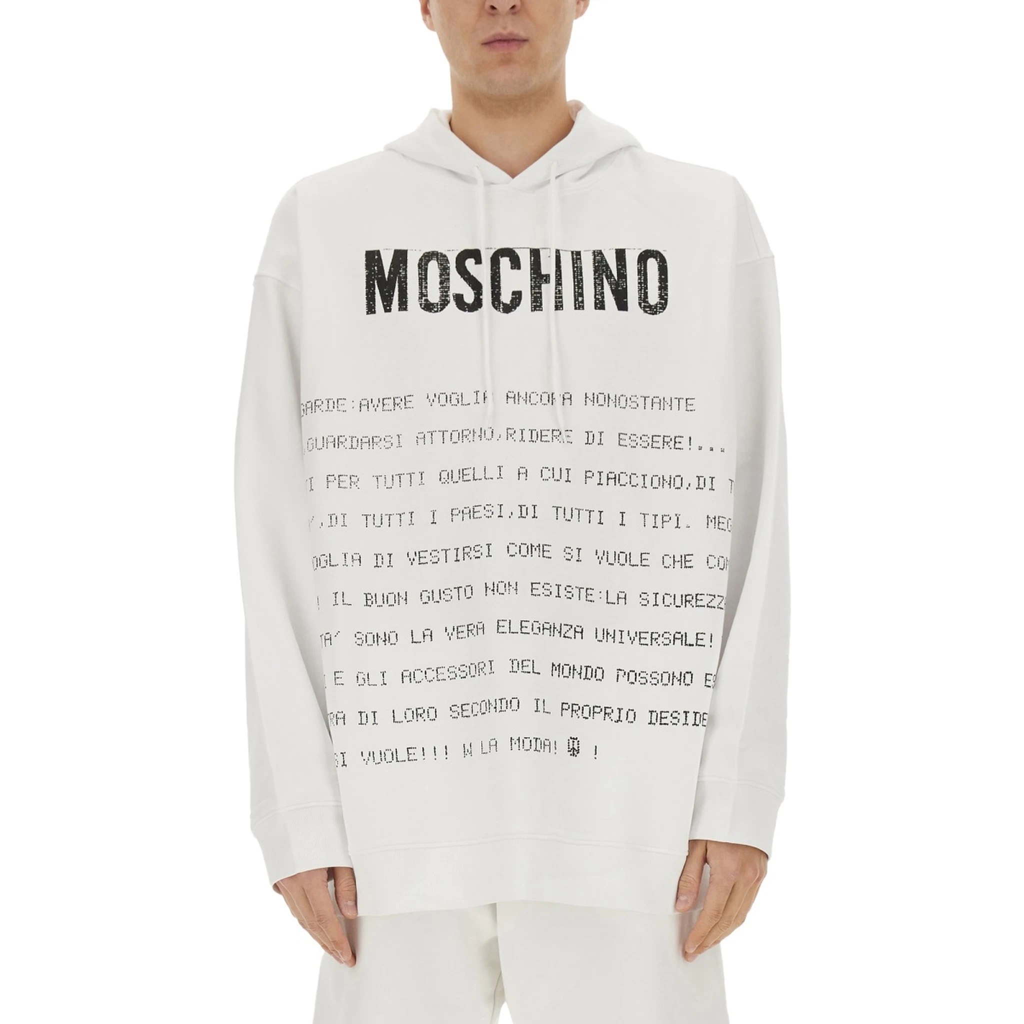 "ARCHIVE MESSAGE" HOODIE