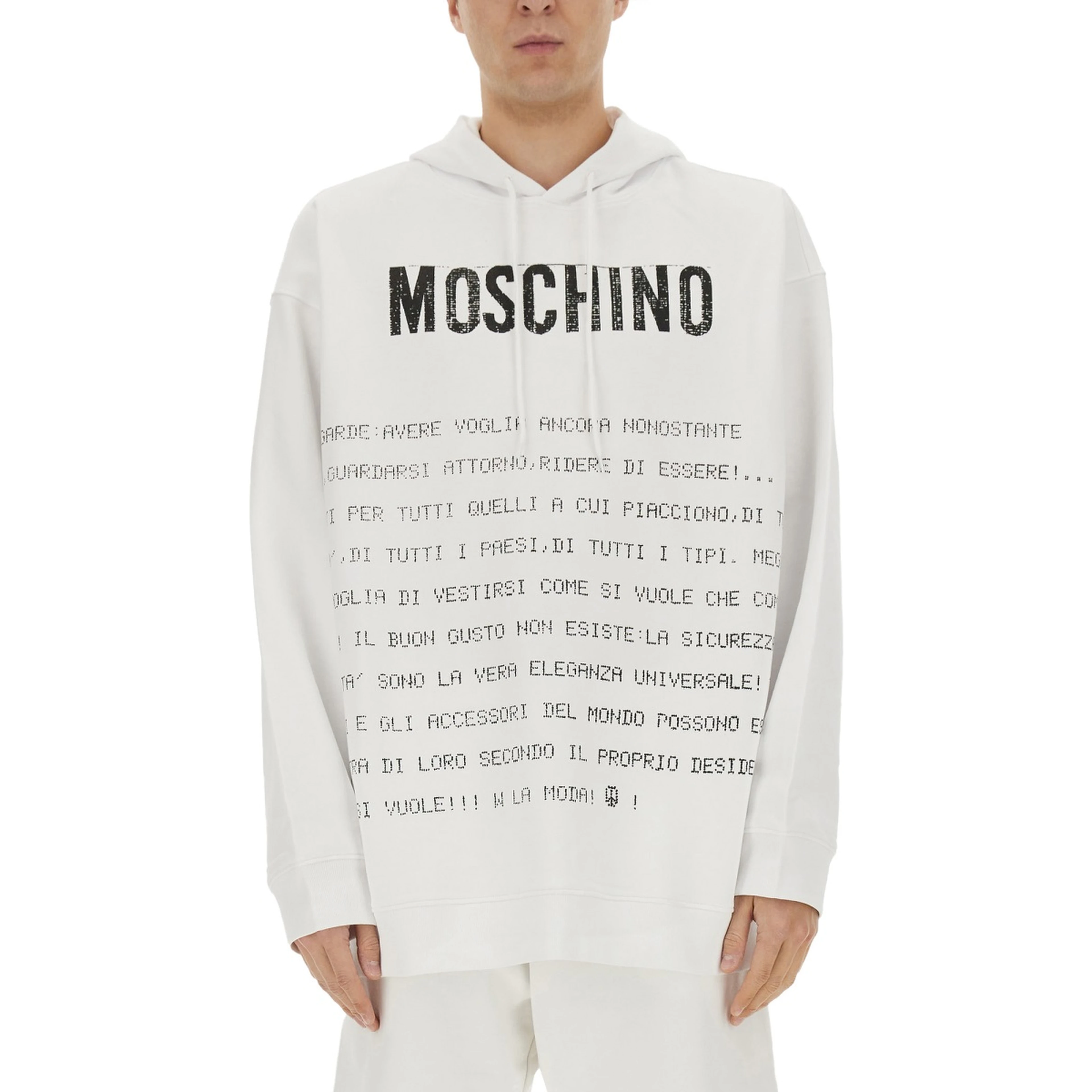 "ARCHIVE MESSAGE" HOODIE