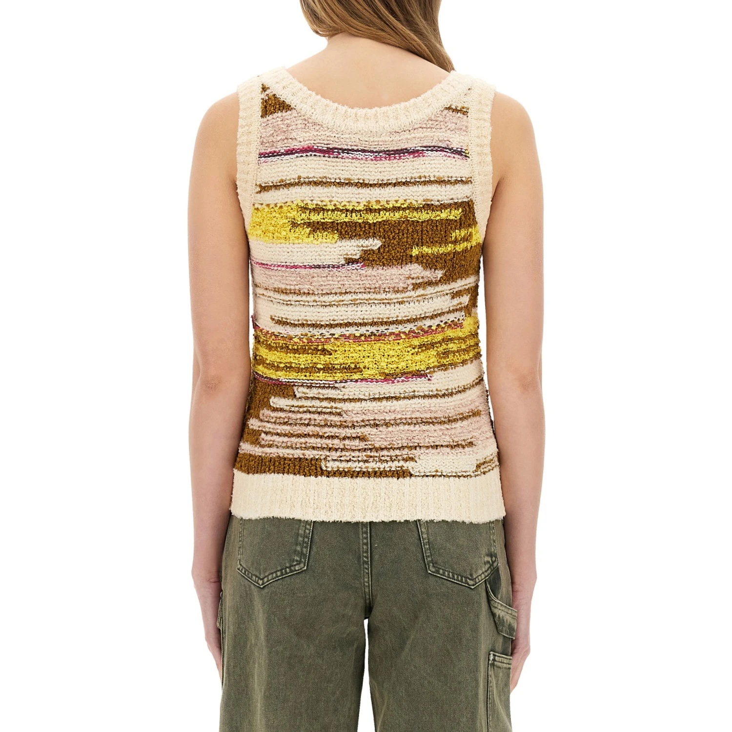 MULTICOLOR KNIT TOP