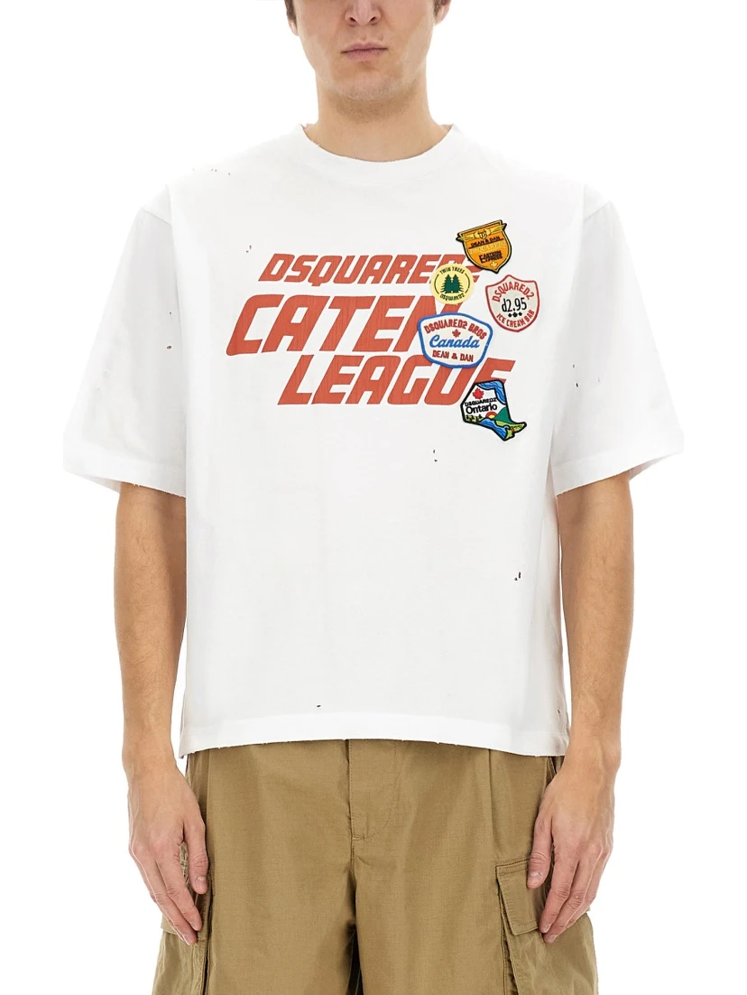 T-SHIRT WITH PRINT