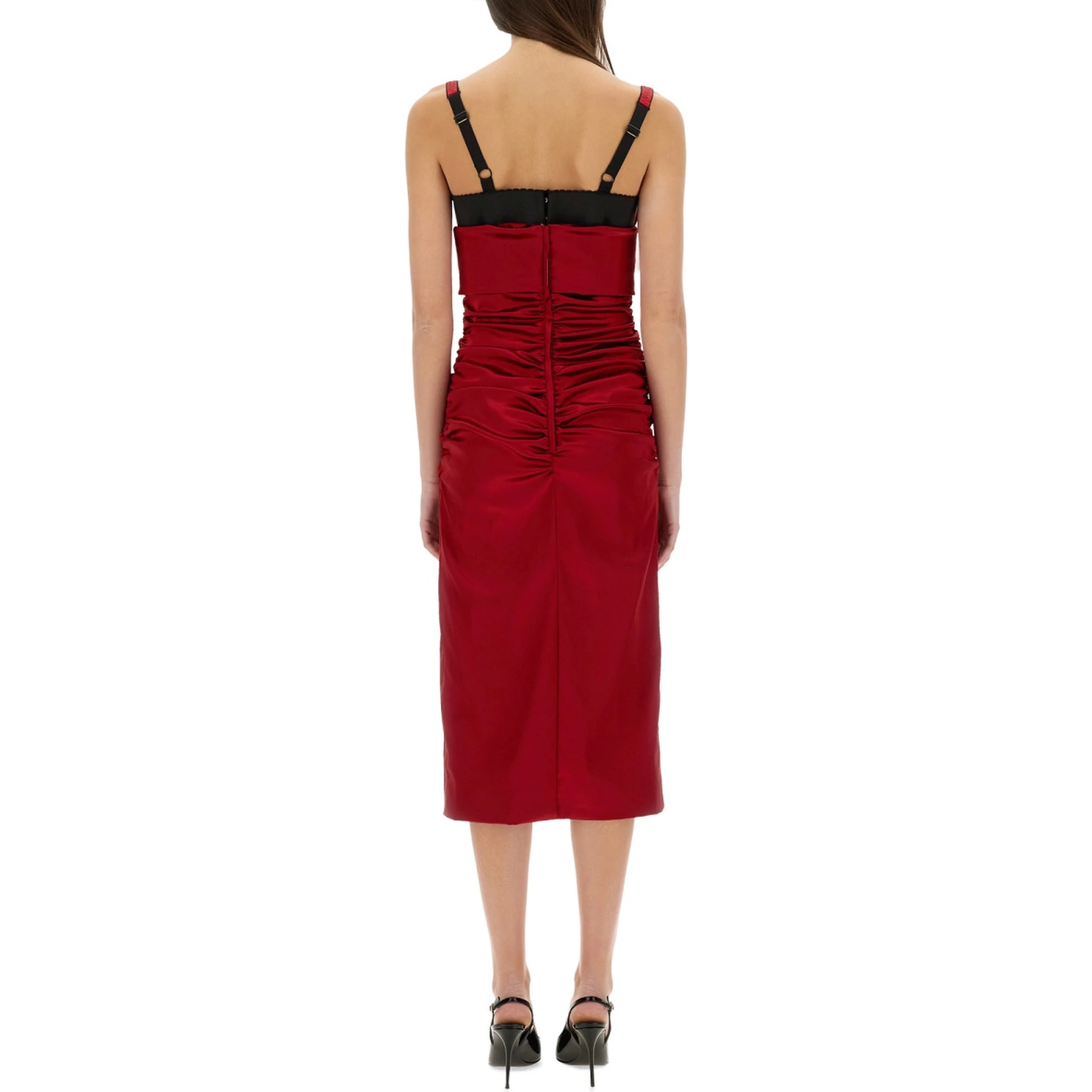 LONGUETTE DRESS WITH CONE CUPS