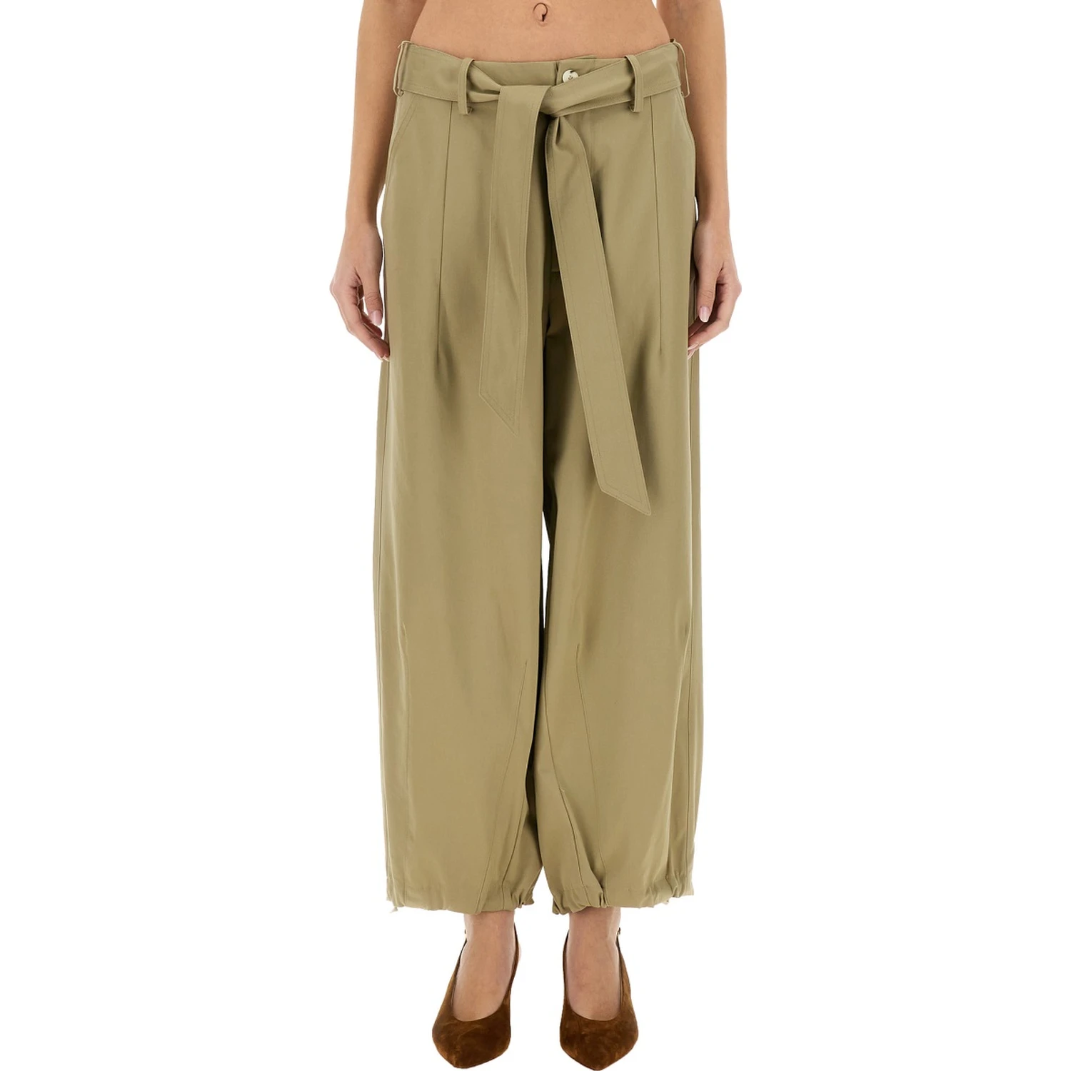 BELTED PANTS