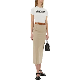 "TAILORED TWIST" LONG SKIRT