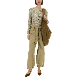 BELTED PANTS