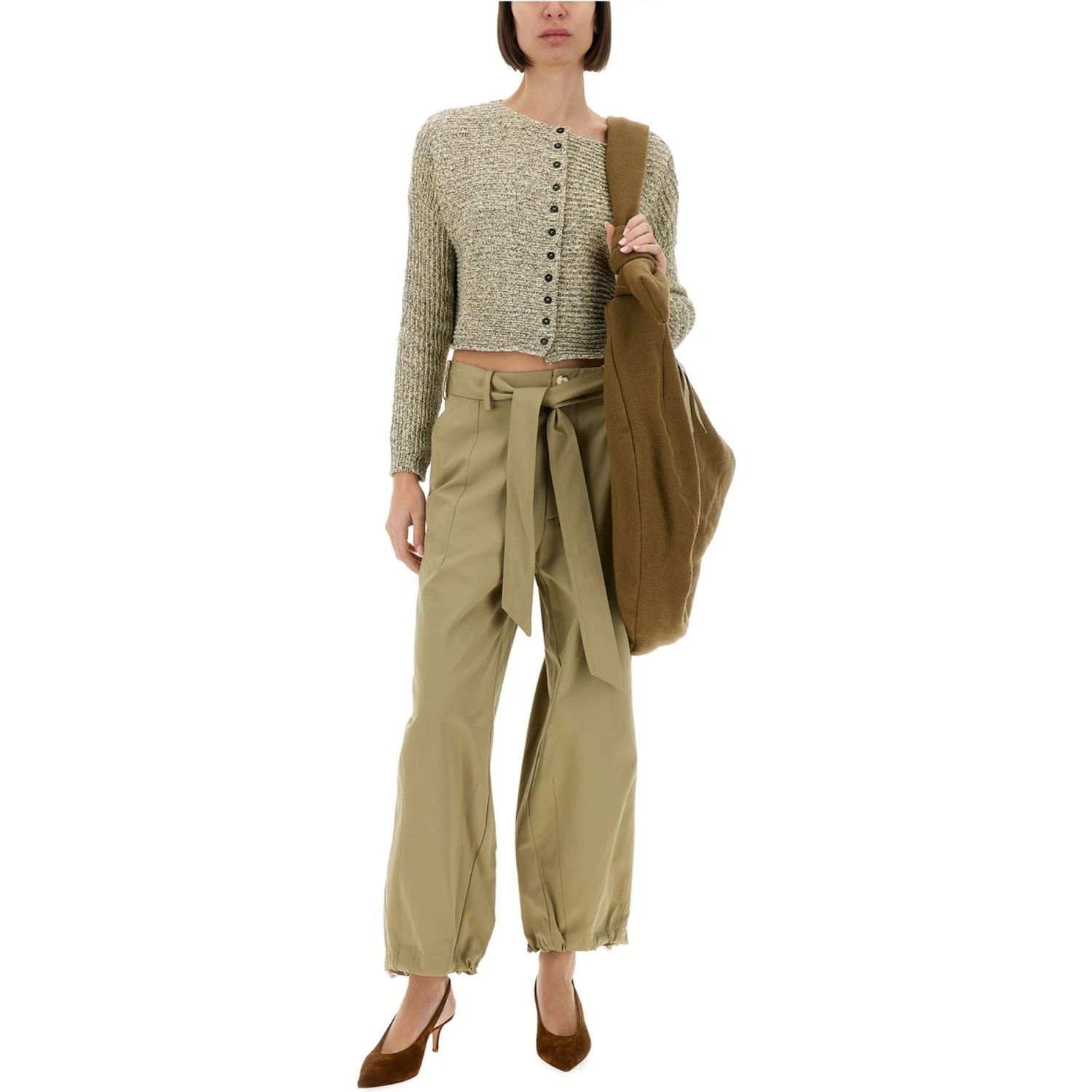 BELTED PANTS
