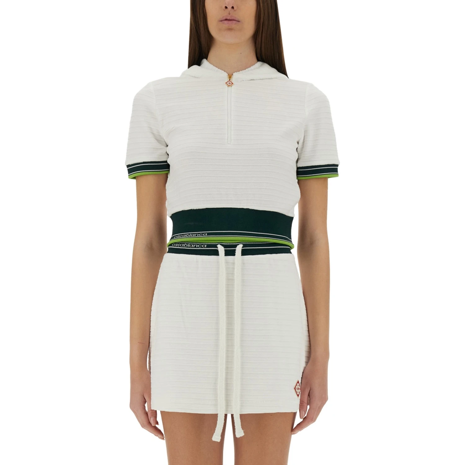 CROPPED TENNIS SHIRT