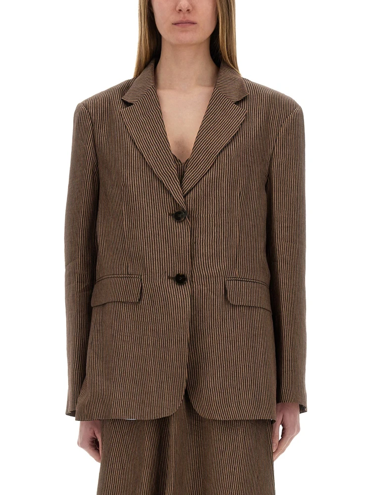 "MICRO STRIPES" BLAZER