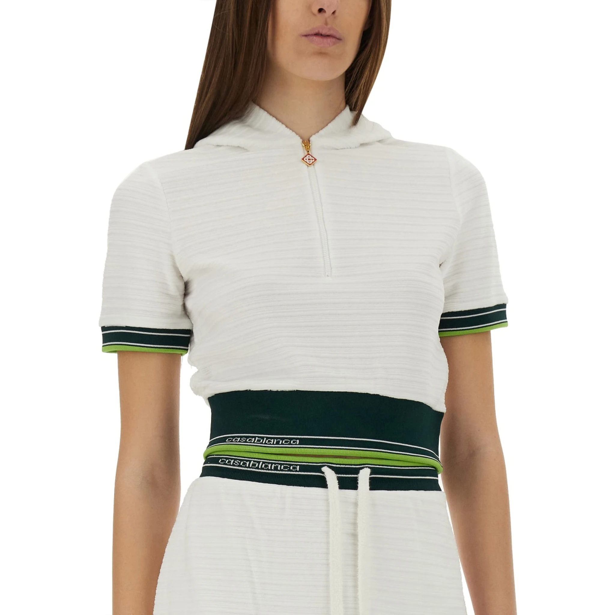 CROPPED TENNIS SHIRT