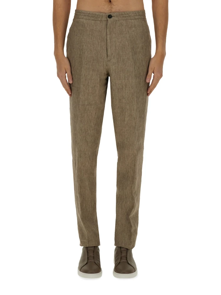 LINEN JOGGER PANTS