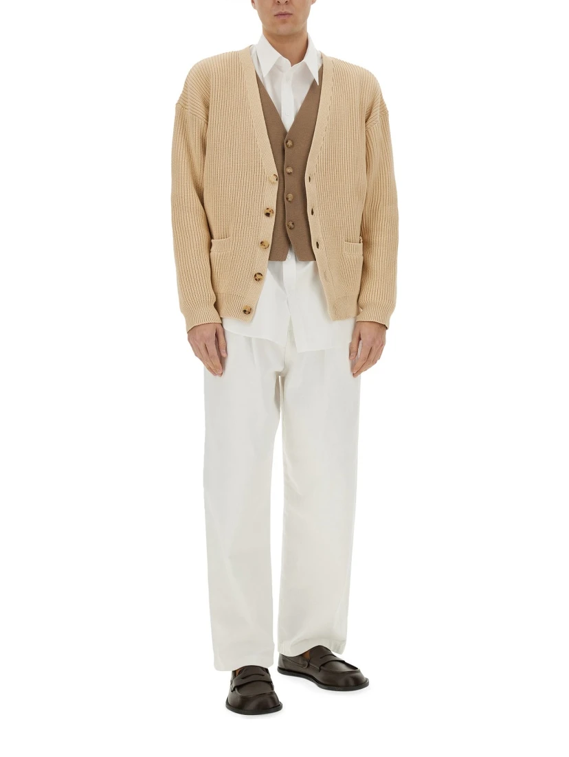 ORGANIC COTTON BLEND CARDIGAN