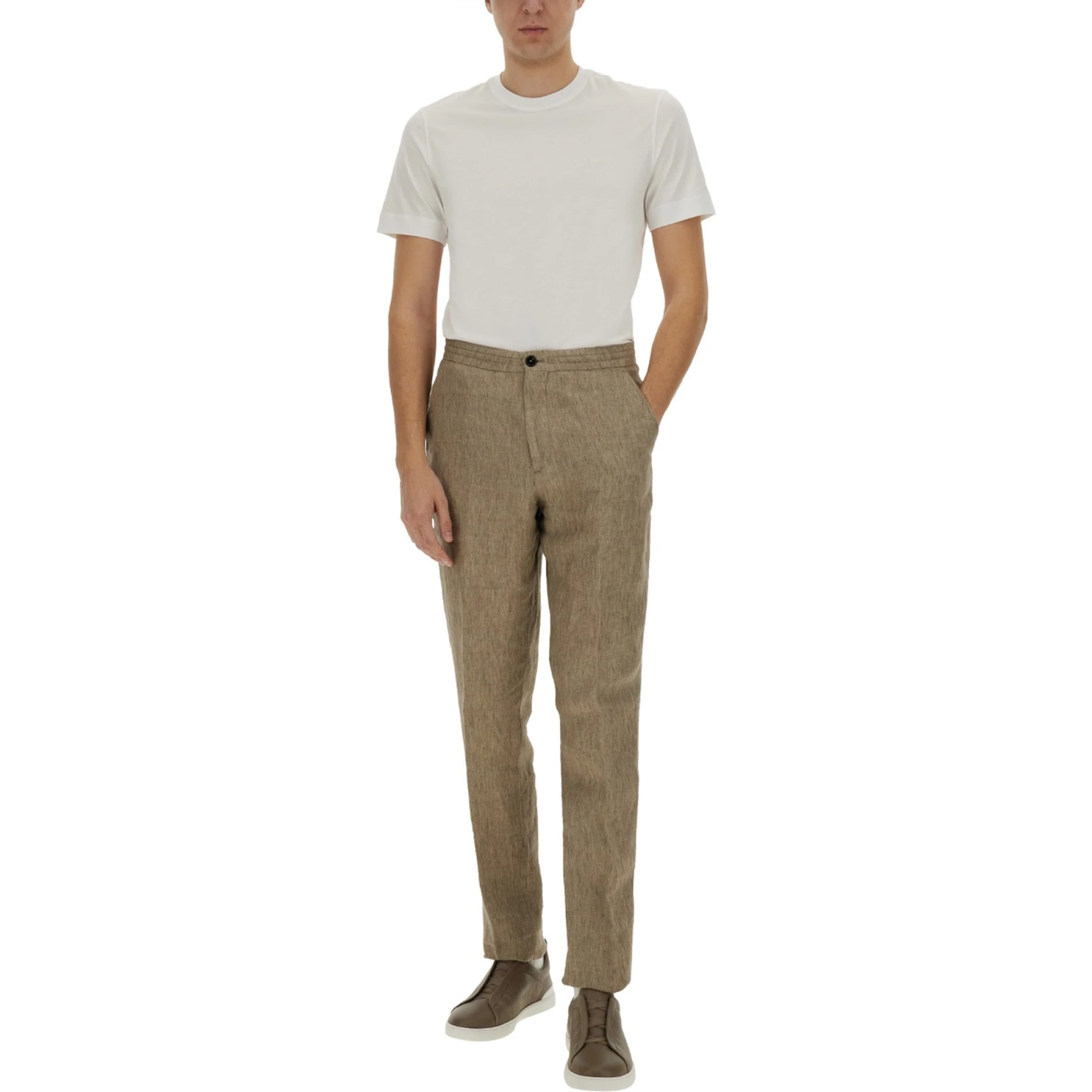 LINEN JOGGER PANTS
