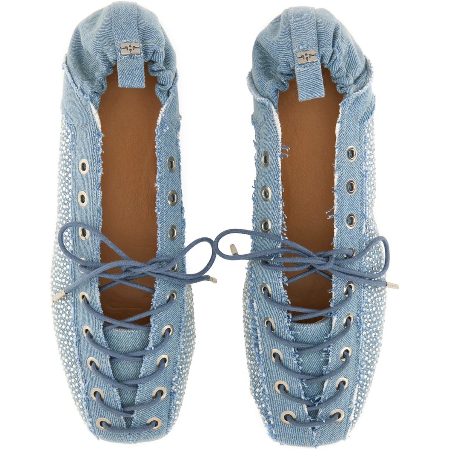 LACE-UP BALLERINA
