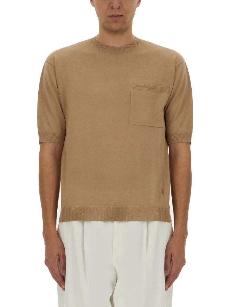 WOOL AND SILK SWEATER