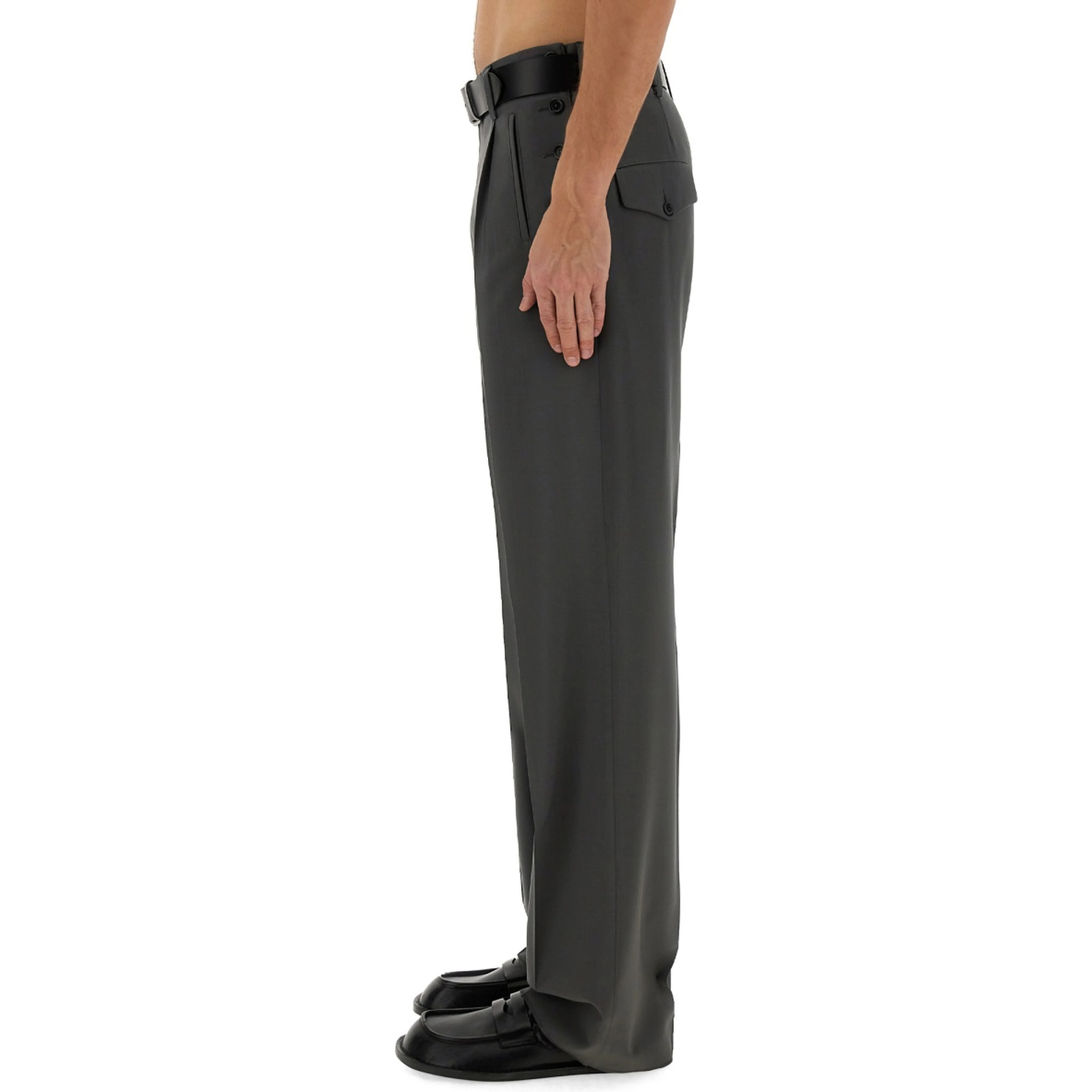 WOOL PANTS