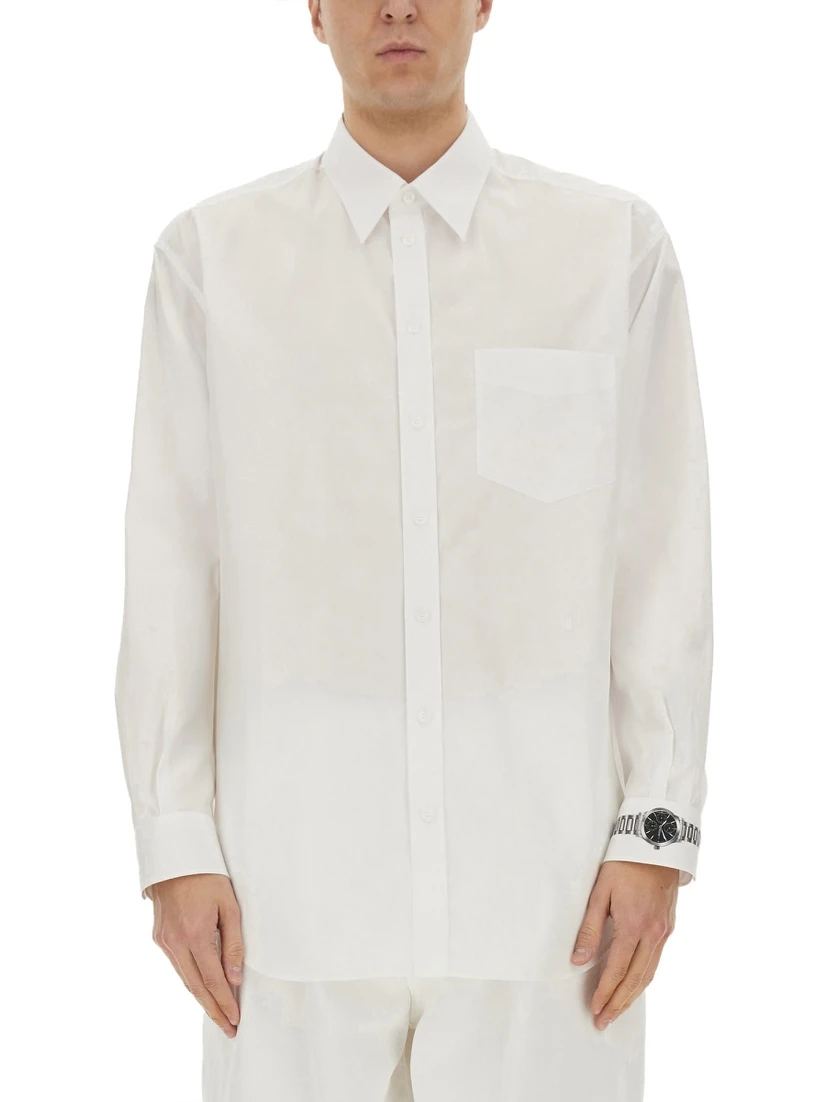 "WRISTWATCH PRINT" SHIRT