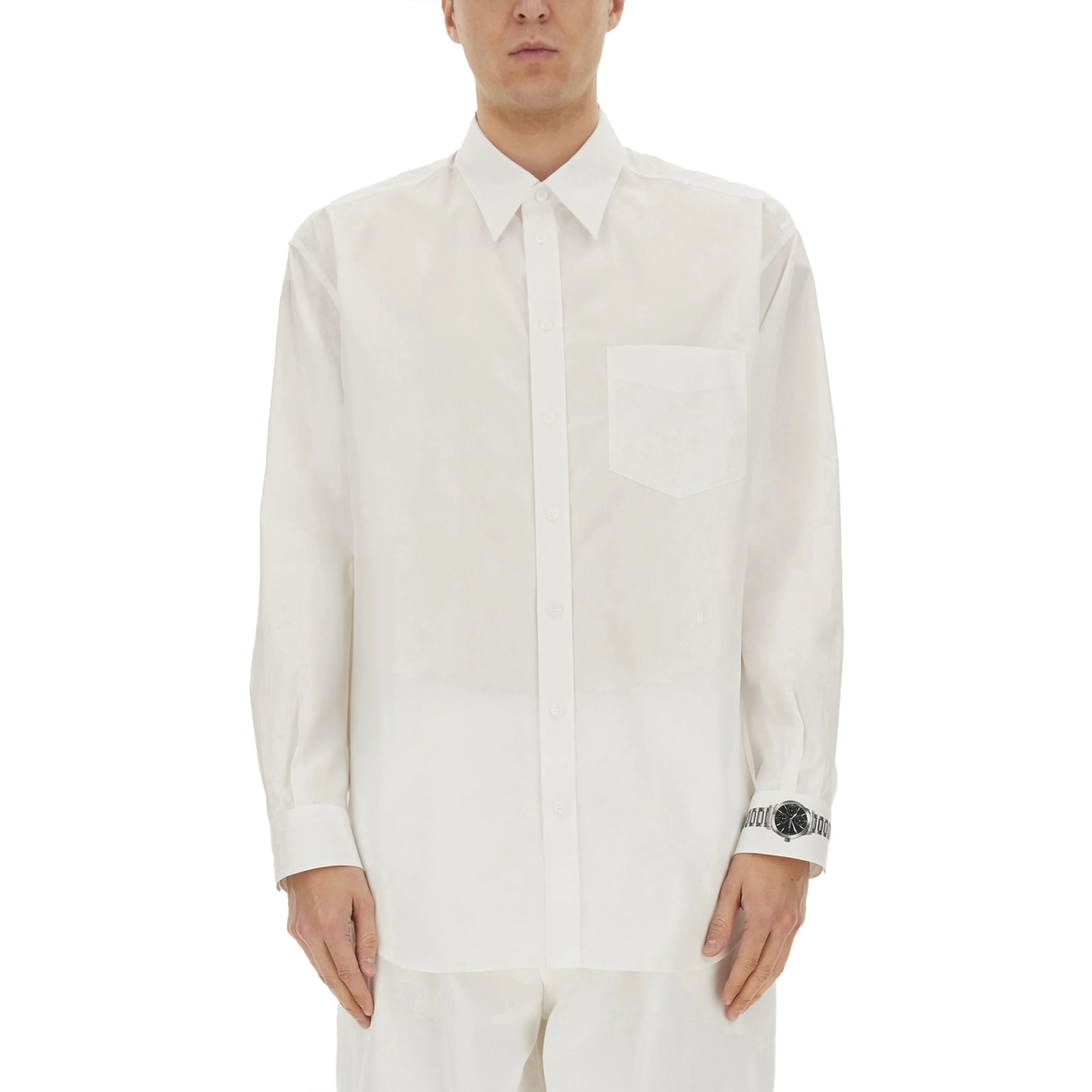 "WRISTWATCH PRINT" SHIRT