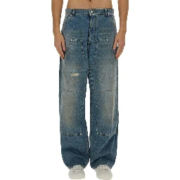 "WIDE-LEG" JEANS