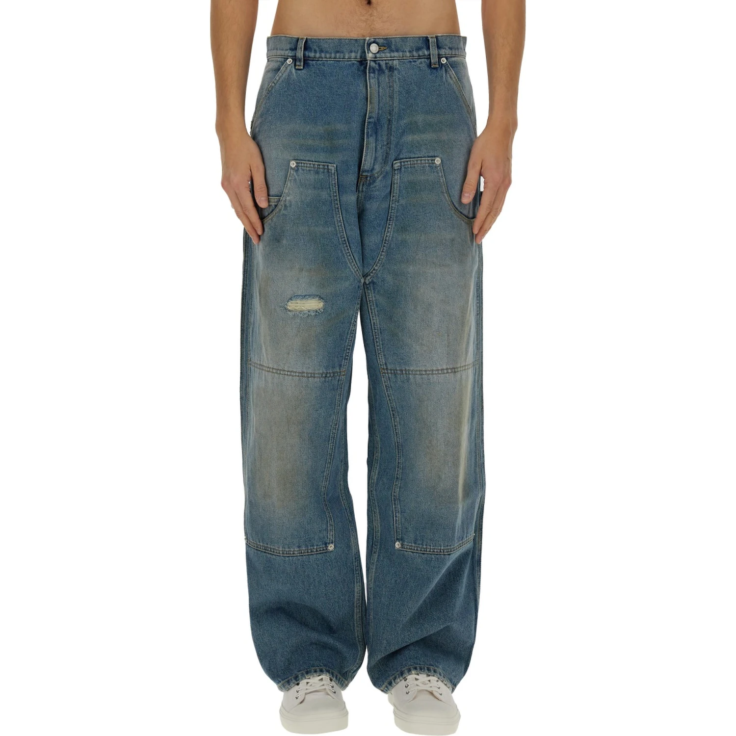 "WIDE-LEG" JEANS