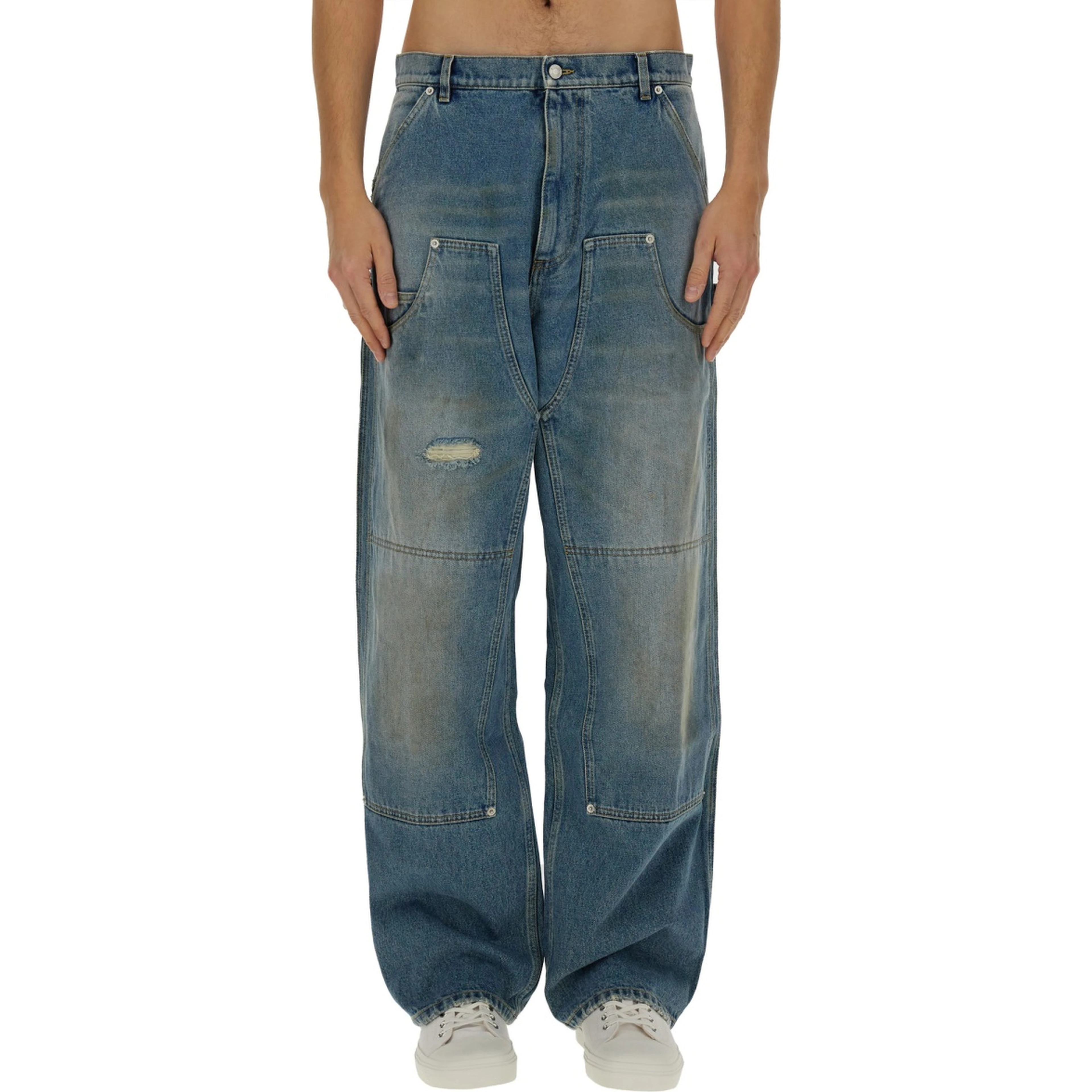 "WIDE-LEG" JEANS