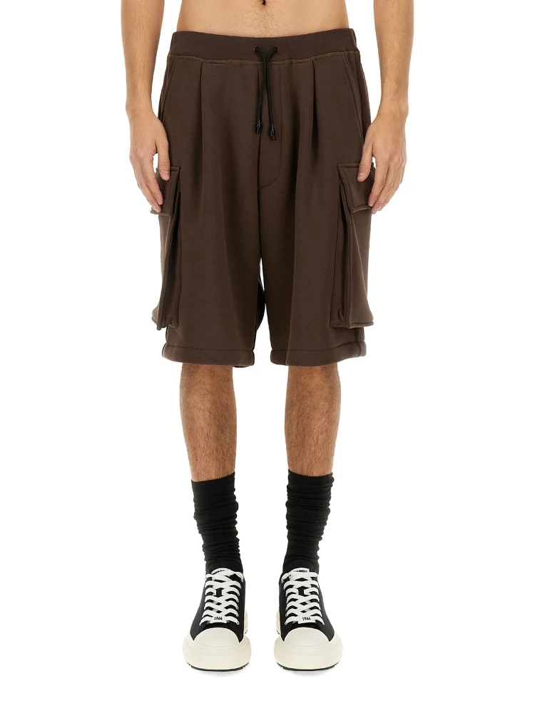 CARGO BERMUDA SHORTS "BALLOON"