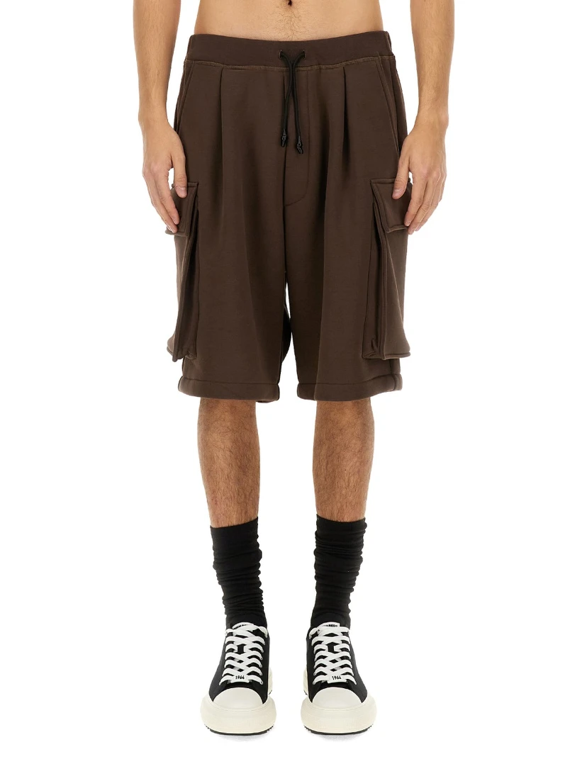 CARGO BERMUDA SHORTS "BALLOON"