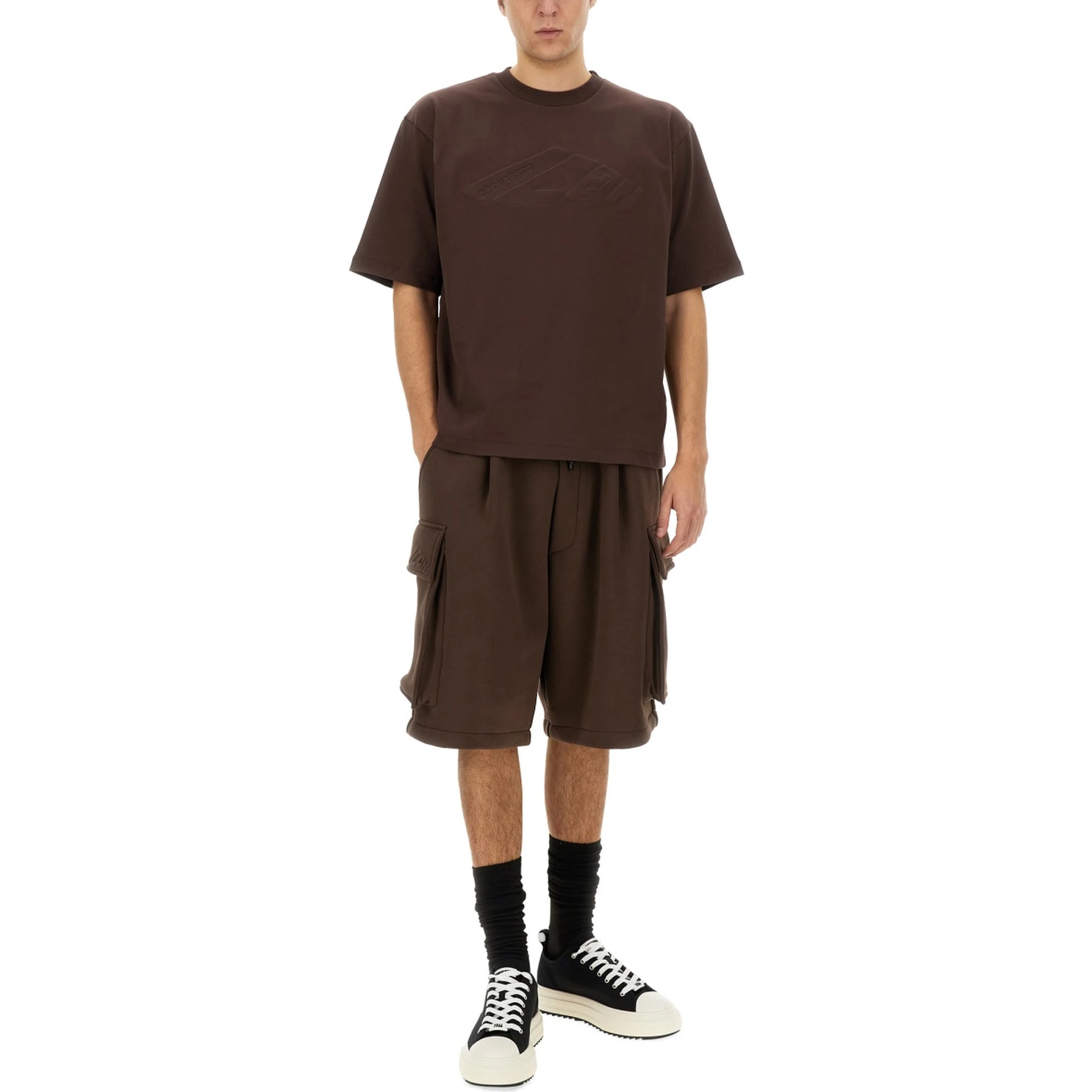 CARGO BERMUDA SHORTS "BALLOON"