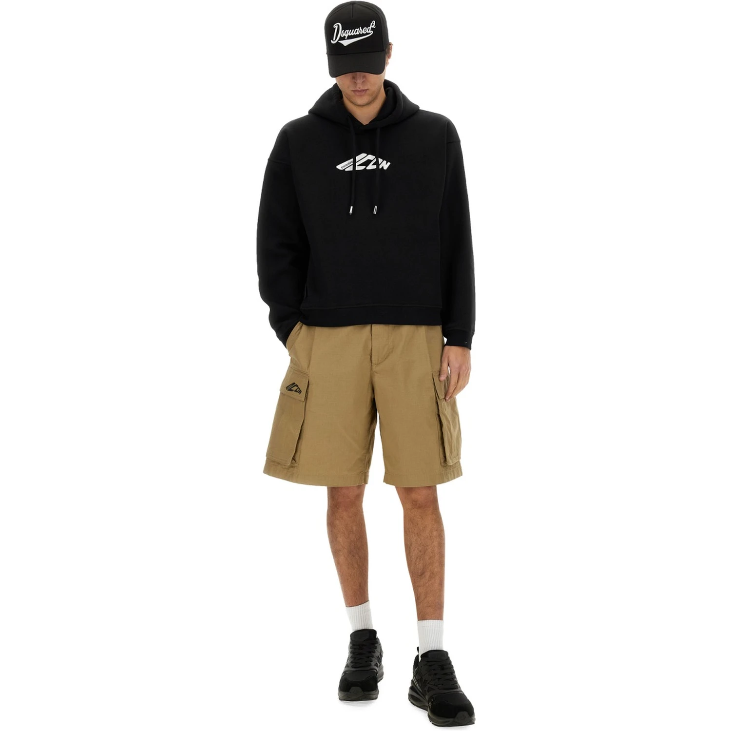 SWEATSHIRT WITH LOGO PRINT