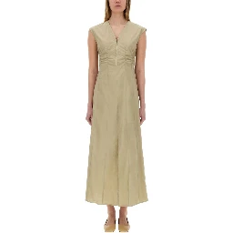 LONG POPLIN DRESS