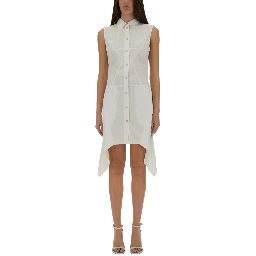 BUSTIER SHIRT DRESS