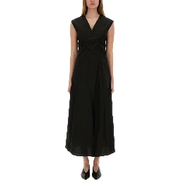 LONG POPLIN DRESS