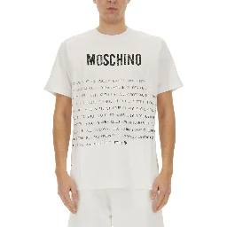 "MESSAGE PRINT" T-SHIRT