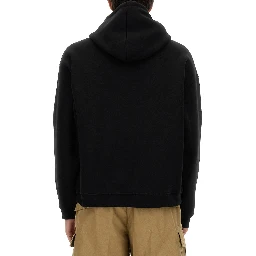 SWEATSHIRT WITH LOGO PRINT