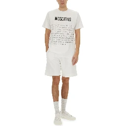 "MESSAGE PRINT" T-SHIRT