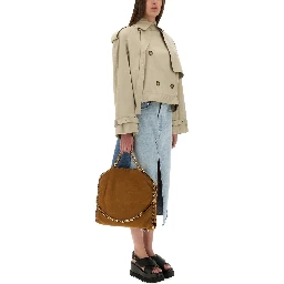 SHORT TRENCH COAT WITH BELT