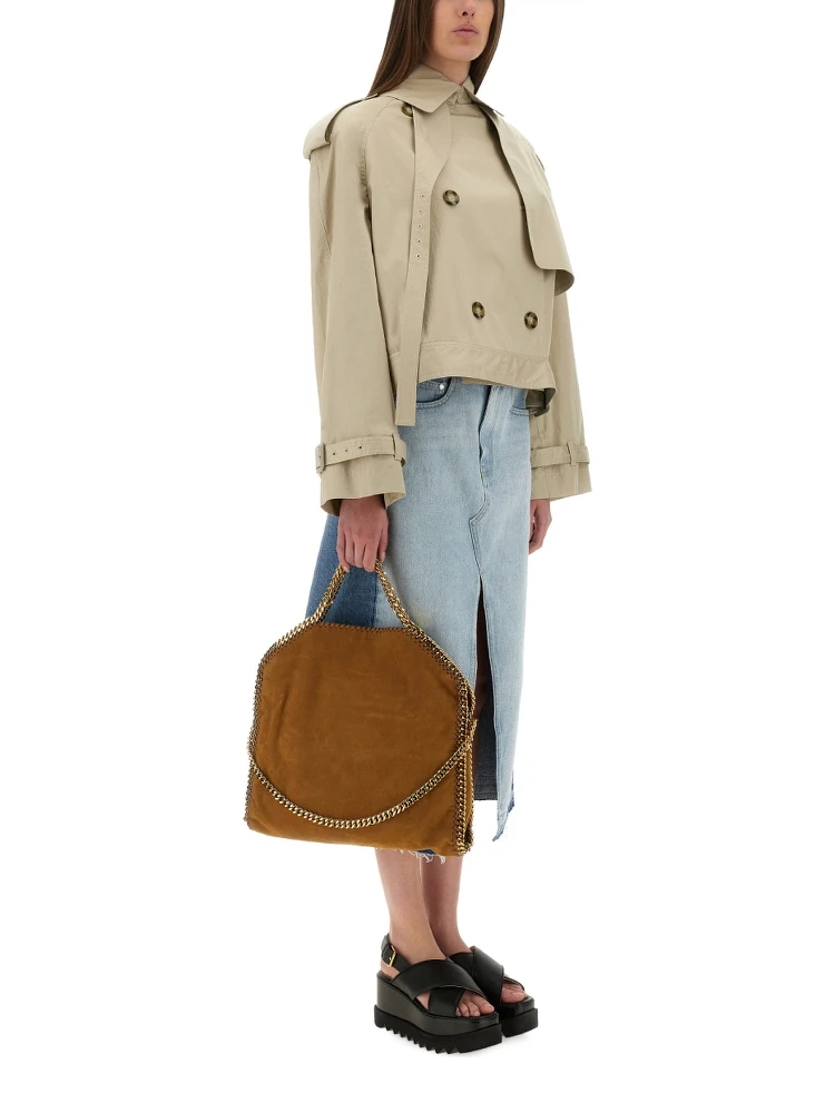 SHORT TRENCH COAT WITH BELT alternative