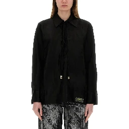 JACQUARD SATIN SHIRT