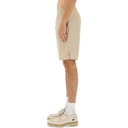 NAUTICAL STYLE LOGO SHORTS