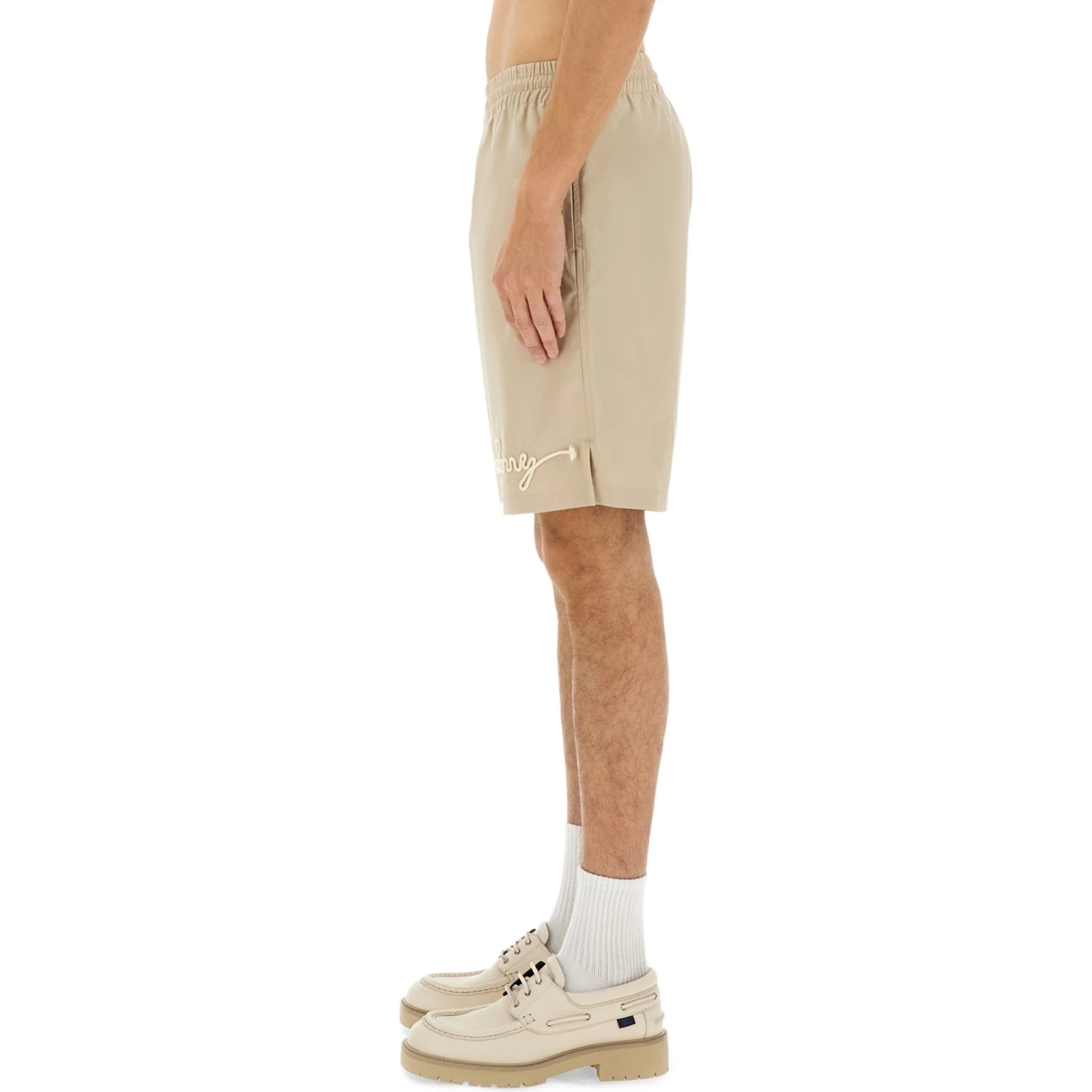 NAUTICAL STYLE LOGO SHORTS