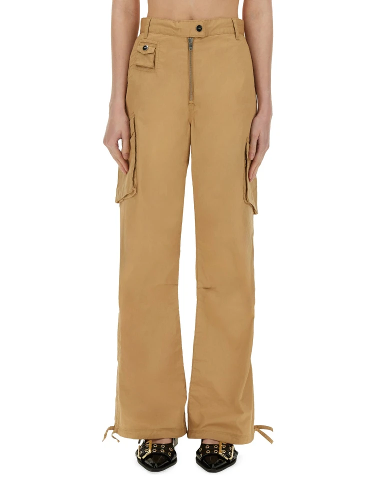 COTTON TWILL CARGO PANTS
