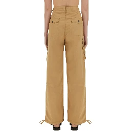 COTTON TWILL CARGO PANTS