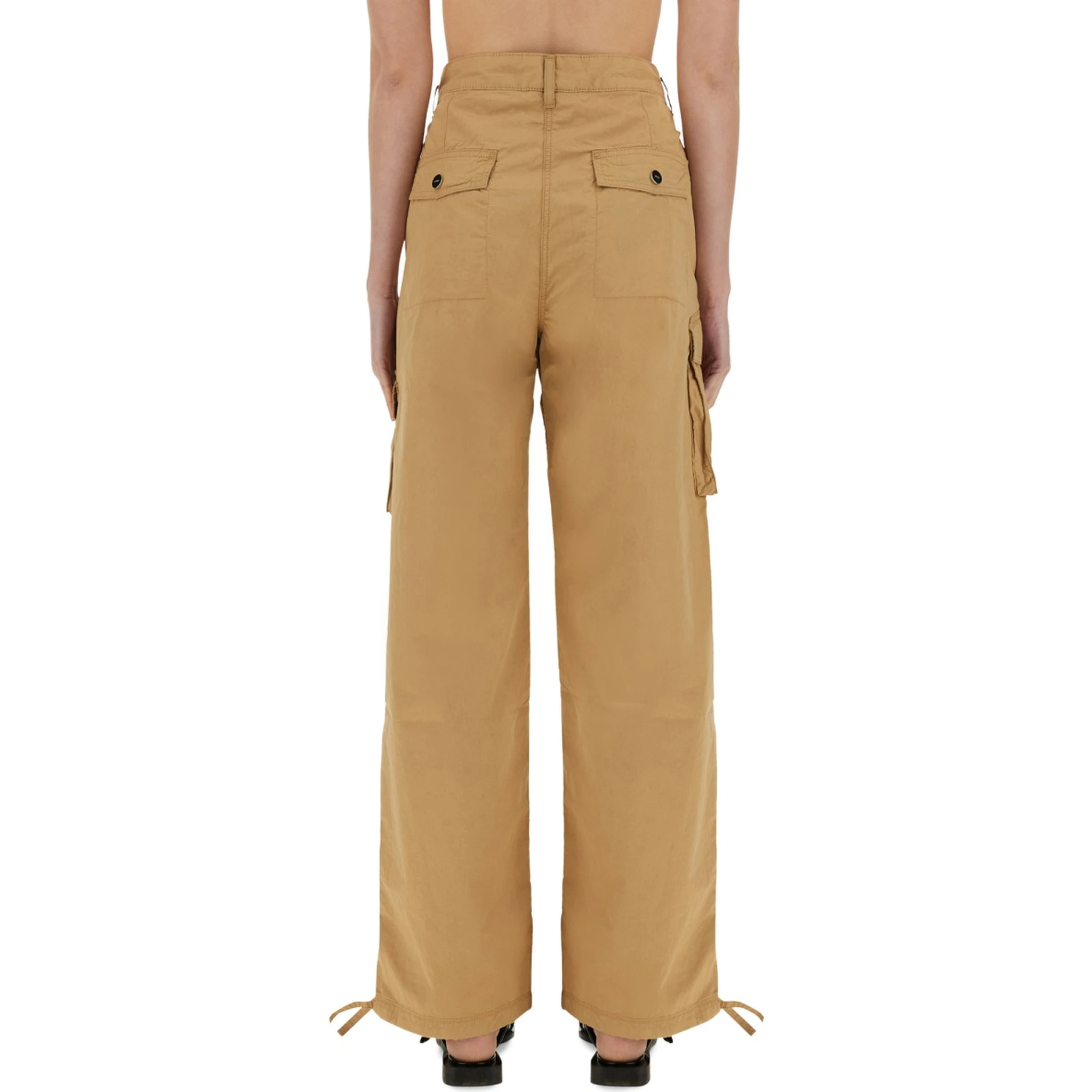 COTTON TWILL CARGO PANTS
