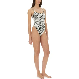 "GEMINI LINK" ONE-PIECE SWIMSUIT
