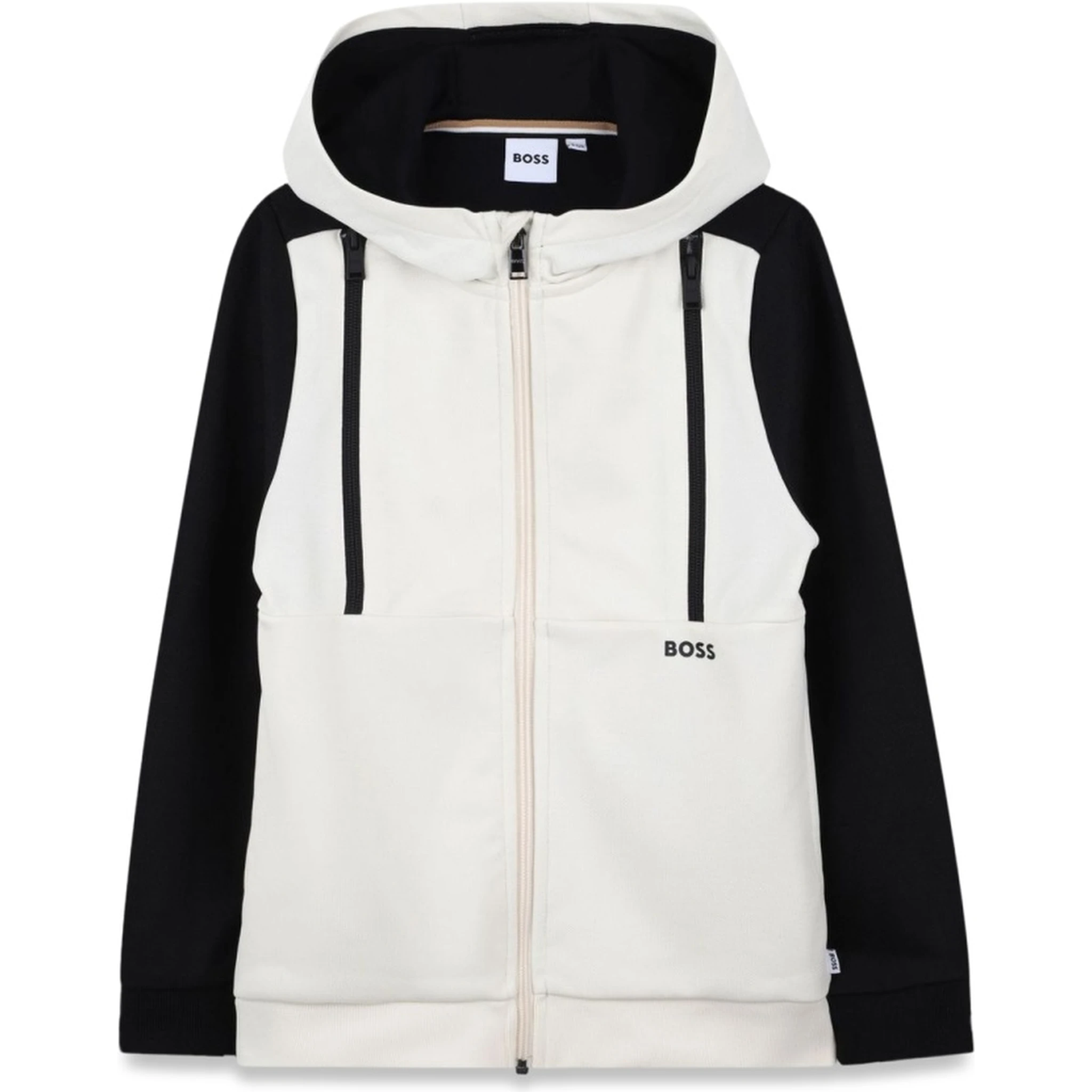 ZIP-UP CARDIGAN SET WITH SHORTS