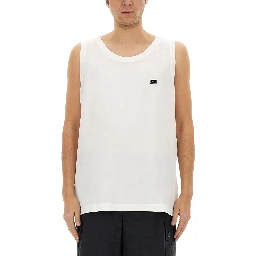 COTTON "OVER" TANK TOP