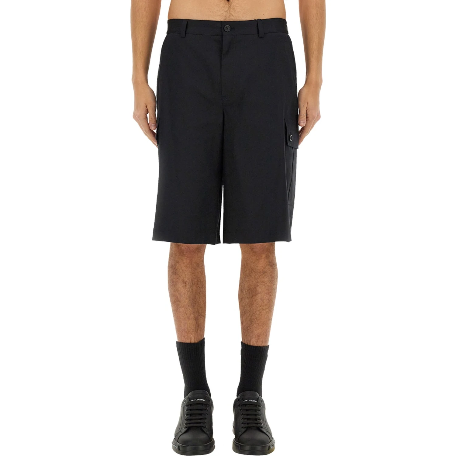 COTTON CARGO BERMUDA SHORTS