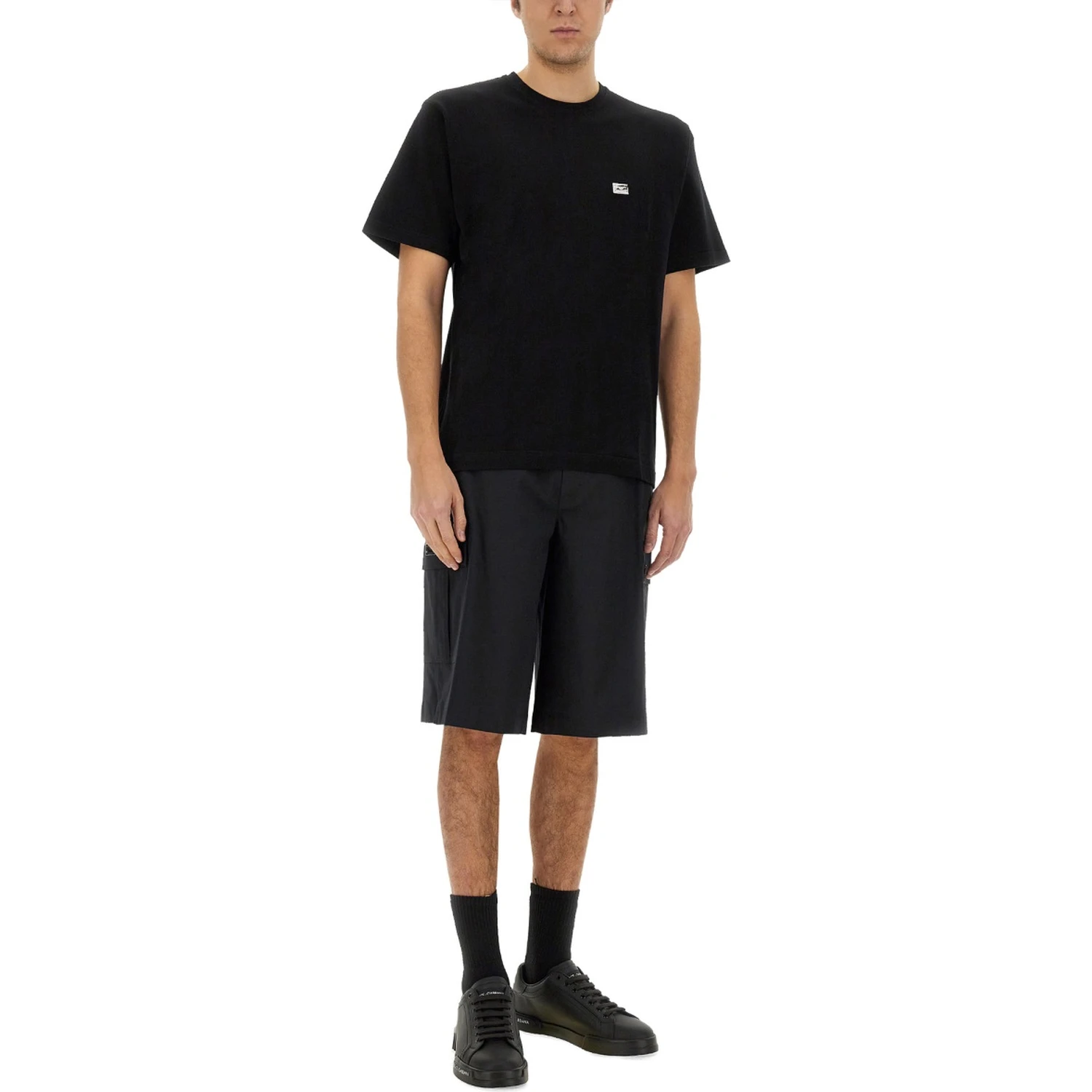 COTTON CARGO BERMUDA SHORTS